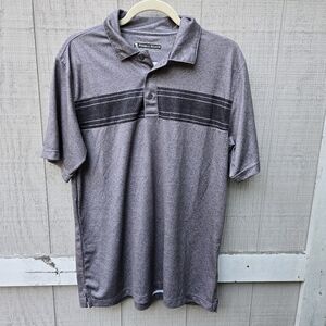 Pebble Beach Dry-Luxe Dry Lux Performance Short Sleeve Polo Shirt Medium